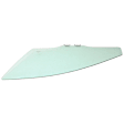 Front, Driver Side Door Glass, Green Tint, Replaces NAGS No. FD26063 GTYN