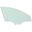 Front, Driver Side Door Glass, Green Tint, Replaces NAGS No. FD26063 GTYN