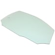 Front, Passenger Side Door Glass, Green Tint, Without Clips, 4-Door, Sedan, Replaces NAGS No. FD25427 GTNN
