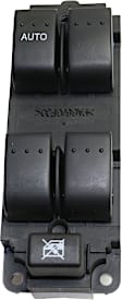 2004-2009 Mazda 3 - Front, Driver Side Window Switch, Black, 5-Button