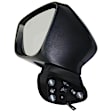 Driver Side Mirror, Power Adjust, Manual Folding, Non-Heated, Paintable, In-housing Signal Light, No Memory, No Puddle Light, No Auto-Dimming, With Blind Spot Detection in Glass