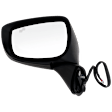 Driver Side Mirror, Power Adjust, Manual Folding, Non-Heated, Paintable, In-housing Signal Light, No Memory, No Puddle Light, No Auto-Dimming, With Blind Spot Detection in Glass
