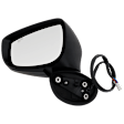 Driver Side Mirror, Power Adjust, Manual Folding, Non-Heated, Paintable, In-housing Signal Light, No Memory, No Puddle Light, No Auto-Dimming, With Blind Spot Detection in Glass