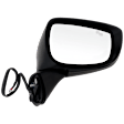 Passenger Side Mirror, Power, Manual Folding, Non-Heated, Paintable, In-housing Signal Light, No Memory, No Puddle Light, No Auto-Dimming, With Blind Spot Detection in Glass