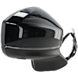 Passenger Side Mirror, Power Adjust, Manual Folding, Heated, Paintable, In-housing Signal Light, No Memory, No Puddle Light, No Auto-Dimming, With Blind Spot Detection in Glass