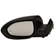 Driver Side Mirror, Power Adjust, Non-Folding, Heated, Paintable, No Signal Light, No Memory, No Puddle Light, No Auto-Dimming, No Blind Spot Feature