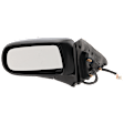 Driver Side Mirror, Power Adjust, Manual Folding, Non-Heated, Textured Black, No Signal Light, No Memory, No Puddle Light, No Auto-Dimming, No Blind Spot Feature