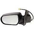 Driver Side Mirror, Power Adjust, Manual Folding, Non-Heated, Textured Black, No Signal Light, No Memory, No Puddle Light, No Auto-Dimming, No Blind Spot Feature