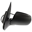 Driver Side Mirror, Power Adjust, Manual Folding, Non-Heated, Textured Black, No Signal Light, No Memory, No Puddle Light, No Auto-Dimming, No Blind Spot Feature