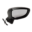 2015-2016 Mazda CX-5 - Passenger Side Mirror, Power Adjust, Manual Folding, Non-Heated, Paintable, In-housing Signal Light, No Memory, No Puddle Light, No Auto-Dimming, No Blind Spot Feature