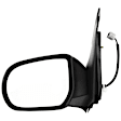 Driver Side Mirror, Power Adjust, Manual Folding, Non-Heated, Textured Black, No Signal Light, No Memory, No Puddle Light, No Auto-Dimming, No Blind Spot Feature