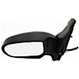 Driver Side Mirror, Power Adjust, Manual Folding, Non-Heated, Textured Black, No Signal Light, No Memory, No Puddle Light, No Auto-Dimming, No Blind Spot Feature