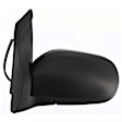 Driver Side Mirror, Power Adjust, Manual Folding, Non-Heated, Textured Black, No Signal Light, No Memory, No Puddle Light, No Auto-Dimming, No Blind Spot Feature
