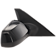 Passenger Side Mirror, Power Adjust, Manual Folding, Non-Heated, Paintable, No Signal Light, No Memory, No Puddle Light, No Auto-Dimming, No Blind Spot Feature