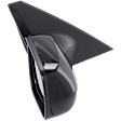 Passenger Side Mirror, Power Adjust, Manual Folding, Heated, Paintable, No Signal Light, No Memory, No Puddle Light, No Auto-Dimming, No Blind Spot Feature