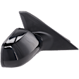 Passenger Side Mirror, Power Adjust, Manual Folding, Heated, Paintable, No Signal Light, No Memory, No Puddle Light, No Auto-Dimming, No Blind Spot Feature