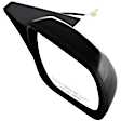 Passenger Side Mirror, Power Adjust, Non-Folding, Non-Heated, Paintable, No Signal Light, No Memory, No Puddle Light, No Auto-Dimming, No Blind Spot Feature