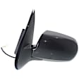 Driver Side Mirror, Power Adjust, Manual Folding, Non-Heated, Paintable, No Signal Light, No Memory, No Puddle Light, No Auto-Dimming, No Blind Spot Feature