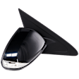 Passenger Side Mirror, Power Adjust, Manual Folding, Heated, Paintable, In-housing Signal Light, No Memory, No Puddle Light, No Auto-Dimming, No Blind Spot Feature