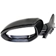 Driver Side Mirror, Power Adjust, Manual Folding, Heated, Paintable, No Signal Light, No Memory, No Puddle Light, No Auto-Dimming, No Blind Spot Feature