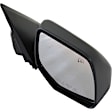 Passenger Side Mirror, Power Adjust, Heated, Manual Folding, Paintable, No Signal Light, No Memory, No Puddle Light, No Auto-Dim, No Blind Spot Feature