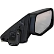 Passenger Side Mirror, Power Adjust, Heated, Manual Folding, Paintable, No Signal Light, No Memory, No Puddle Light, No Auto-Dim, No Blind Spot Feature