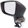 Driver Side Mirror, Power Adjust, Manual Folding, Non-Heated, Paintable, In-housing Signal Light, No Memory, No Puddle Light, No Auto-Dimming, No Blind Spot Feature