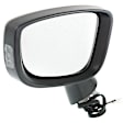 Driver Side Mirror, Power Adjust, Manual Folding, Non-Heated, Paintable, In-housing Signal Light, No Memory, No Puddle Light, No Auto-Dimming, No Blind Spot Feature
