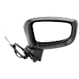 Passenger Side Mirror, Power Adjust, Manual Folding, Heated, Paintable, In-housing Signal Light, No Memory, No Puddle Light, No Auto-Dimming, No Blind Spot Feature