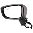 Driver Side Mirror, Power Adjust, Manual Folding, Non-Heated, Paintable, In-housing Signal Light, No Memory, No Puddle Light and Auto-Dimming, With BSD in Glass, Mexico Built Vehicle