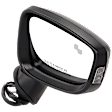 Passenger Side Mirror, Power Adjust, Manual Folding, Non-Heated, Paintable, In-housing Signal Light, No Memory, No Puddle Light and Auto-Dimming, With BSD in Glass, Mexico Built Vehicle
