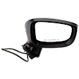 Passenger Side Mirror, Power Adjust, Non-Heated, Manual Folding, Paintable, No Signal Light, No Memory, No Puddle Light, No Auto-Dim, No Blind Spot Feature