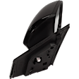 Passenger Side Mirror, Power Adjust, Manual Folding, Heated, Paintable, In-housing Signal Light, No Memory, No Puddle Light, No Auto-Dimming, With Blind Spot Detection in Glass