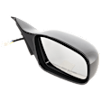 Passenger Side Mirror, Power Adjust, Non-Folding, Non-Heated, Paintable, No Signal Light, No Memory, No Puddle Light, No Auto-Dimming, No Blind Spot Feature