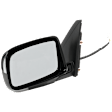Driver Side Mirror, Power Adjust, Manual Folding, Non-Heated, Paintable, No Signal Light, No Memory, No Puddle Light, No Auto-Dimming, No Blind Spot Feature