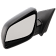 Driver Side Mirror, Power Adjust, Manual Folding, Non-Heated, Textured Black, No Signal Light, No Memory, No Puddle Light, No Auto-Dimming, No Blind Spot Feature