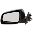 Driver Side Mirror, Power Adjust, Manual Folding, Non-Heated, Textured Black, No Signal Light, No Memory, No Puddle Light, No Auto-Dimming, No Blind Spot Feature