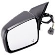 Driver Side Mirror, Power Adjust, Non-Folding, Heated, Textured Black, No Signal Light, No Memory, No Puddle Light, No Auto-Dimming, No Blind Spot Feature