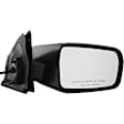 Passenger Side Mirror, Power Adjust, Non-Folding, Non-Heated, Textured Black, No Signal Light, No Memory, No Puddle Light, No Auto-Dimming, No Blind Spot Feature