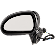 Driver Side Mirror, Power Adjust, Manual Folding, Heated, Paintable, No Signal Light, No Memory, No Puddle Light, No Auto-Dimming, No Blind Spot Feature