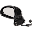 Driver Side Mirror, Power Adjust, Manual Folding, Heated, Paintable, No Signal Light, No Memory, No Puddle Light, No Auto-Dimming, No Blind Spot Feature