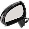 Driver Side Mirror, Power Adjust, Manual Folding, Heated, Paintable, No Signal Light, No Memory, No Puddle Light, No Auto-Dimming, No Blind Spot Feature