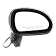 Passenger Side Mirror, Power Adjust, Manual Folding, Heated, Paintable, No Signal Light, No Memory, No Puddle Light, No Auto-Dimming, No Blind Spot Feature