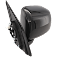 Driver Side Mirror, Power, Manual Folding, Non-Heated, Paintable, No Signal Light, No Memory, No Puddle Light, No Auto-Dimming, No Blind Spot Feature