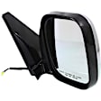 Passenger Side Mirror, Power Adjust, Manual Folding, Heated, Chrome, No Signal Light, No Memory, No Puddle Light, No Auto-Dimming, No Blind Spot Feature