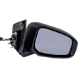 Passenger Side Mirror, Power Adjust, Manual Folding, Heated, Paintable, In-housing Signal Light, No Memory, Puddle Light, Auto-Dimming, and Blind Spot Feature, Without Side Object Sensor