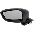 Driver Side Mirror, Power Adjust, Heated, Power Folding, Paintable, In-housing Signal Light, No Memory, No Puddle Light, No Auto-Dim, With Blind Spot Detection in Glass