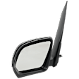 Driver Side Mirror, Manual Adjust, Manual Folding, Non-Heated, Textured Black, No Signal Light, No Memory, No Puddle Light, No Auto-Dimming, No Blind Spot Feature
