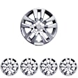 2017 Nissan Altima - Wheel Cover - Lacquer, Plastic, 16 in., 5 spoke, Set of 4, Direct Fit