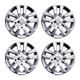 2017 Nissan Altima - Wheel Cover - Lacquer, Plastic, 16 in., 5 spoke, Set of 4, Direct Fit